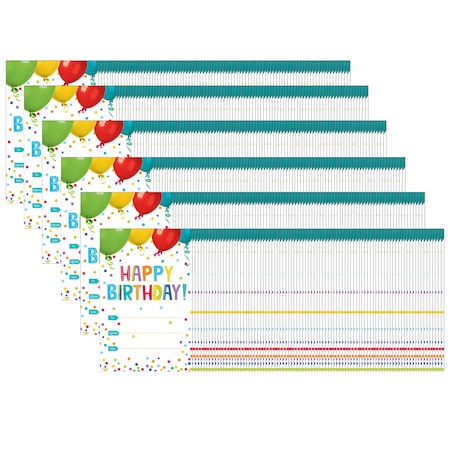 Creative Teaching Press Happy Birthday Award, PK180 1313